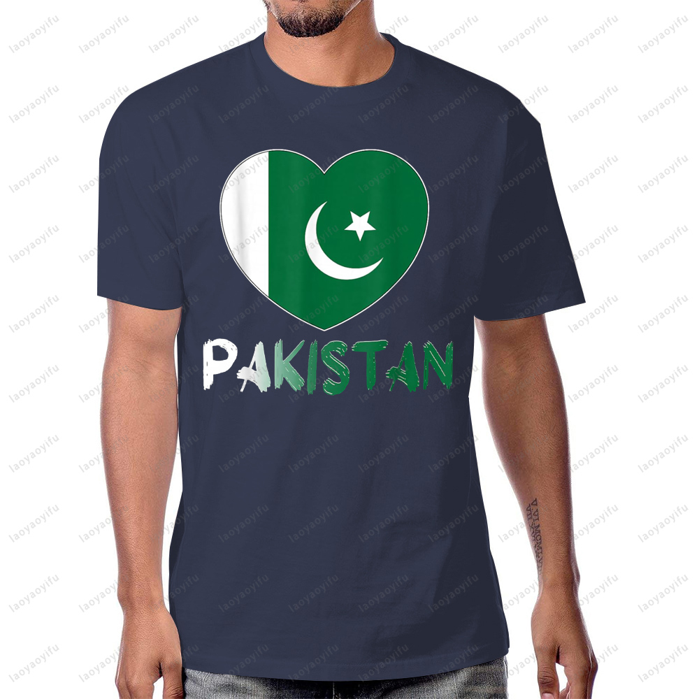 Women Fashion Pakistan - T-shirt Classica con Stampa Grafica a