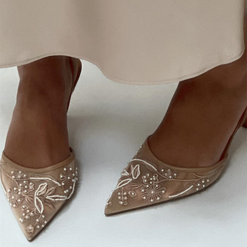 Women'S Fashion Brand Shoes - Estate e autunno a punta con