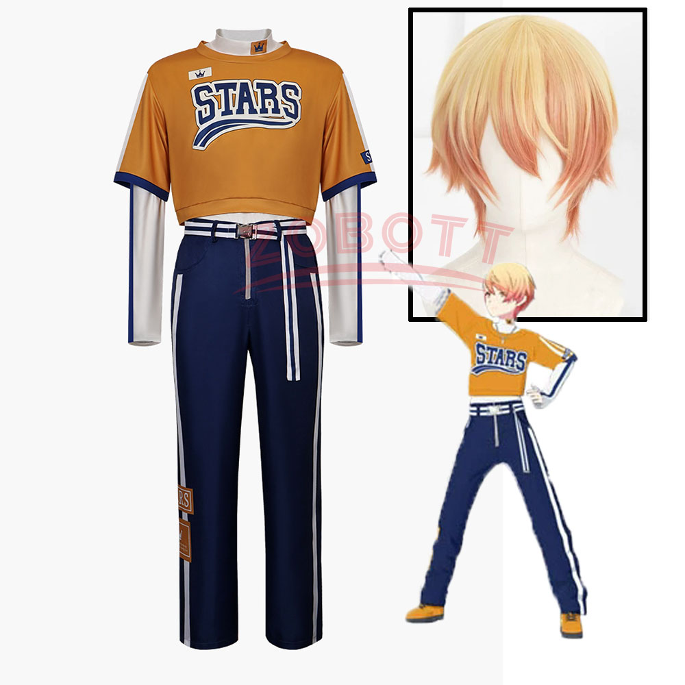 Belted Shirt Dress - Costume Cosplay Tenma Tsukasa Stile Sportivo