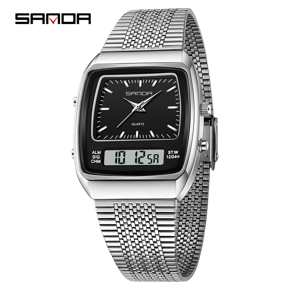 Women Fashion Zone - SANDA 3393 Orologio elettronico al quarzo