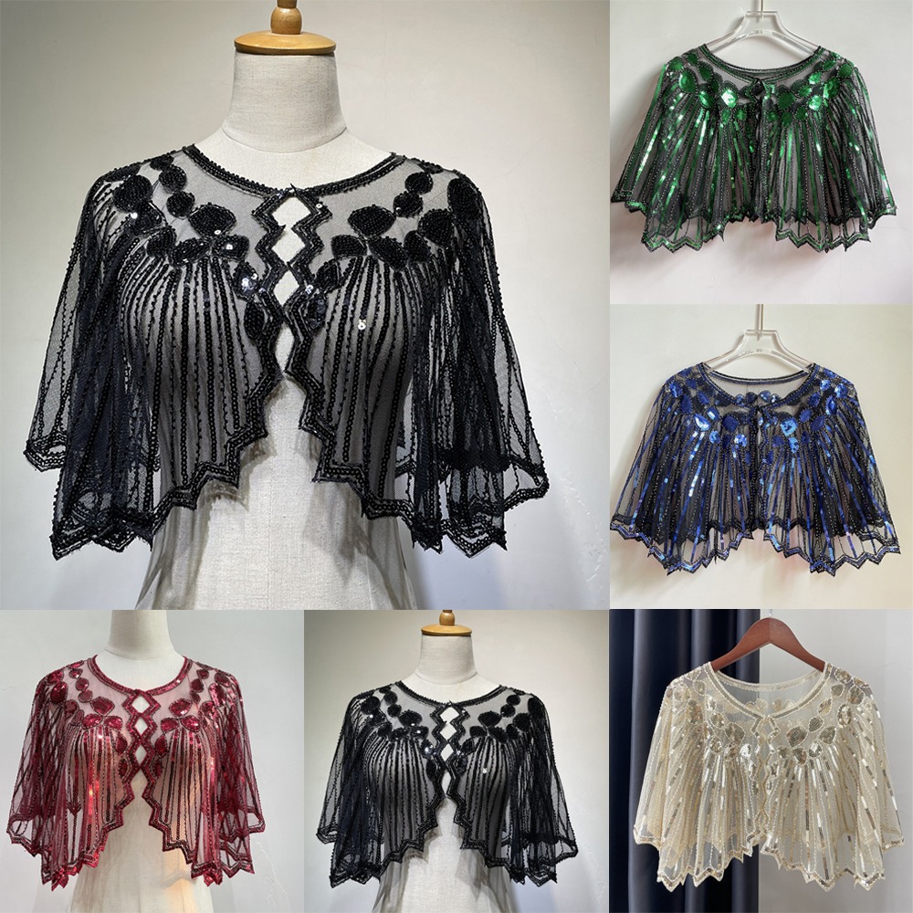 Women'S Fashion In The 1920S - Scialle da cerimonia nuziale alla moda