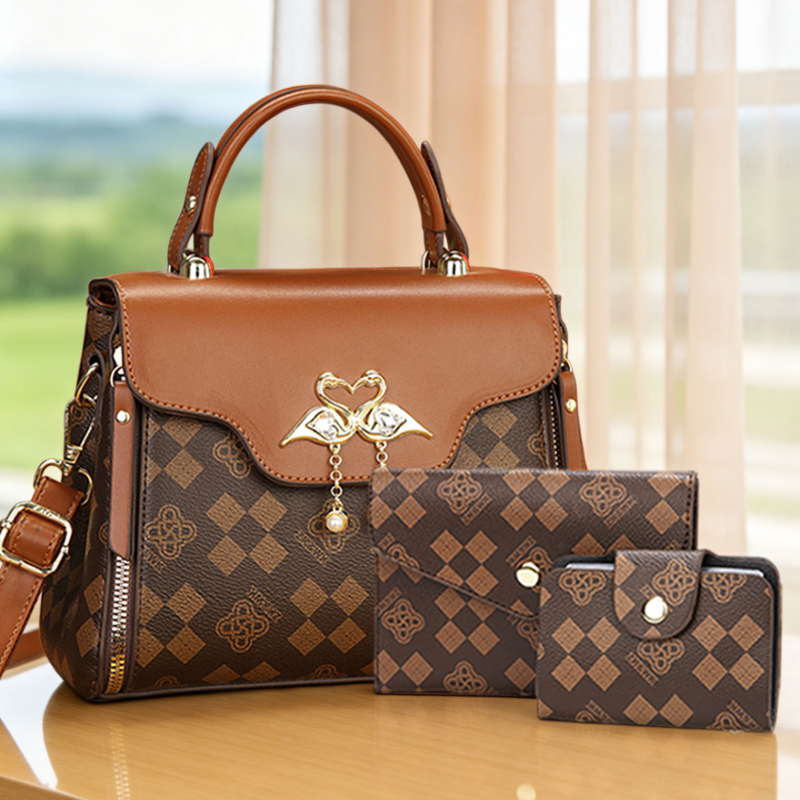 Crossbody Bag Women - Set di 3 borse da donna,