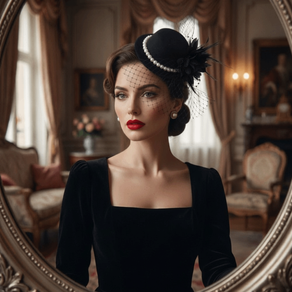 Women'S Fashion In The 1920S - Cappello Fascinator Vintage Squisito ed Elegante