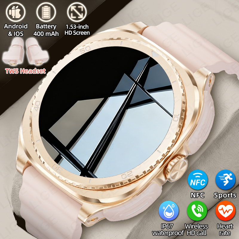 Women Fashion Week 2026 - LIGE 2 in 1 Auricolari TWS