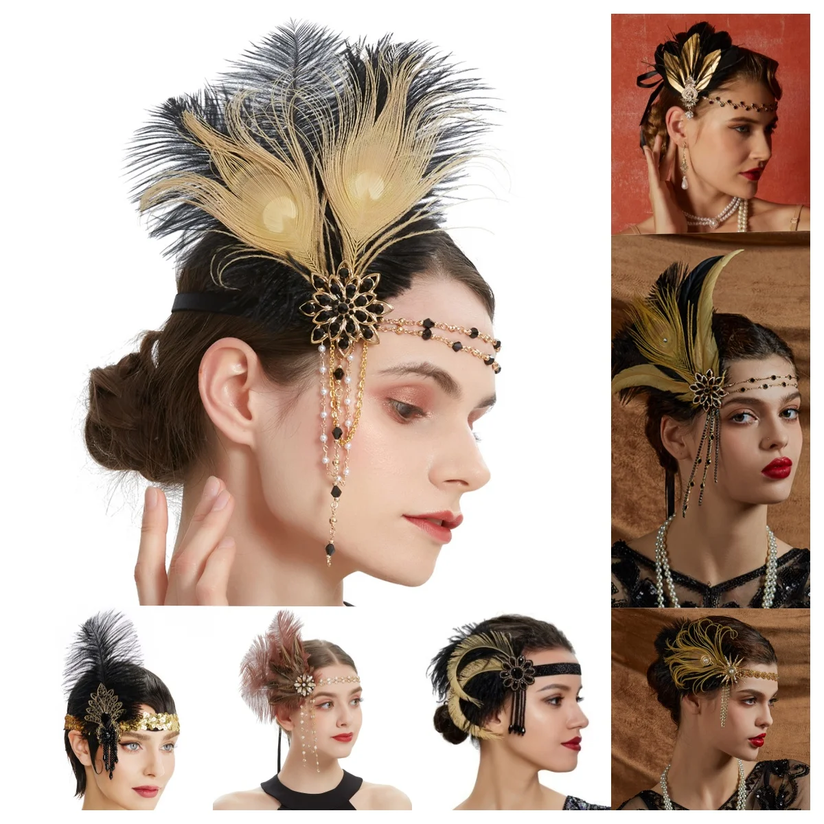 Fascia per capelli con strass  - Women'S Fashion In The 1920S recensione e prezzo