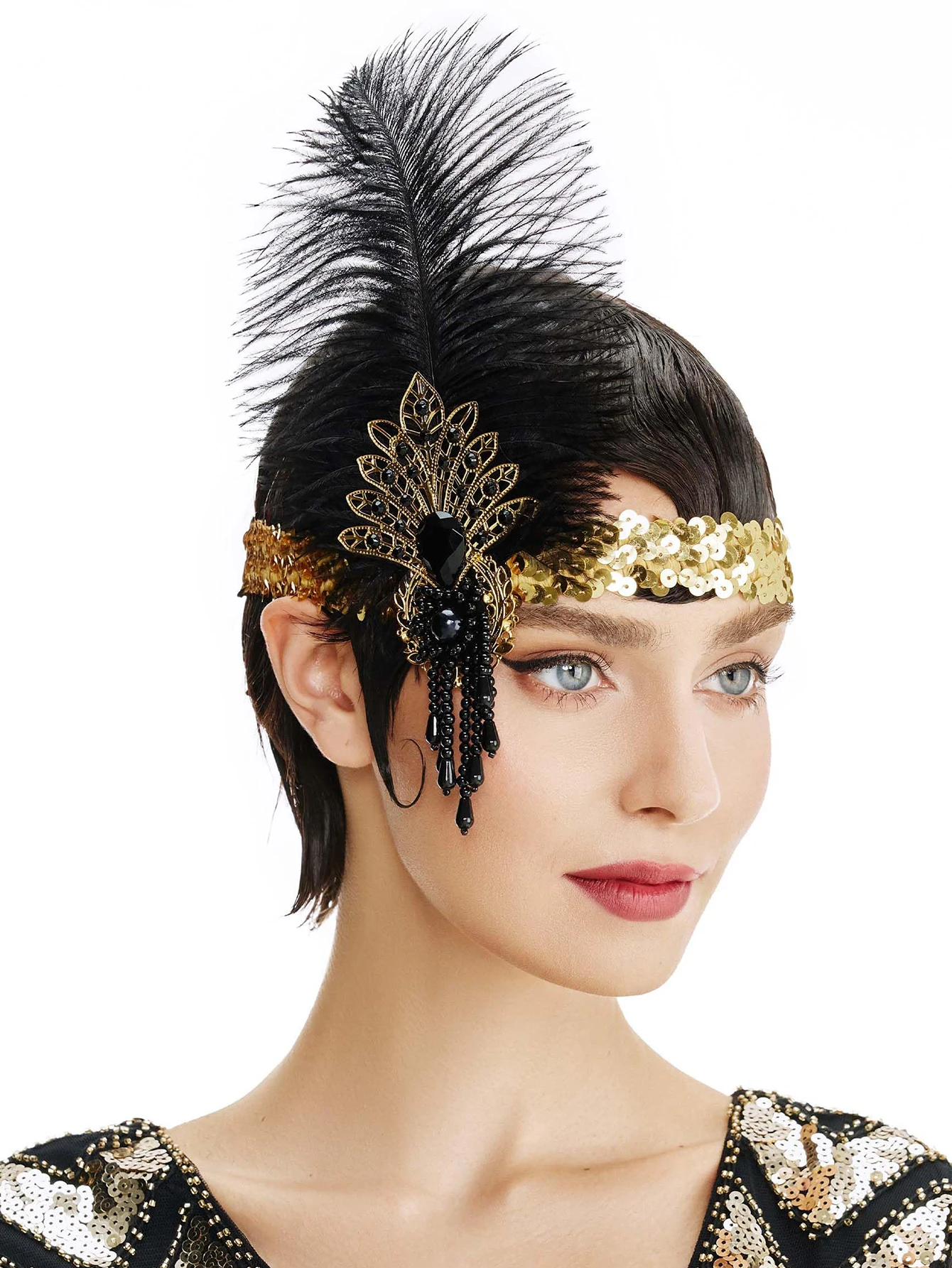 Fascia per capelli con strass  - Women'S Fashion In The 1920S recensione e prezzo
