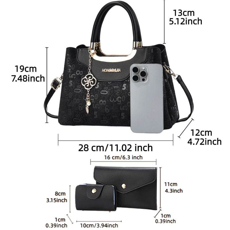 Set di 3 Borse da Donna alla M - Crossbody Bag Women recensione e prezzo
