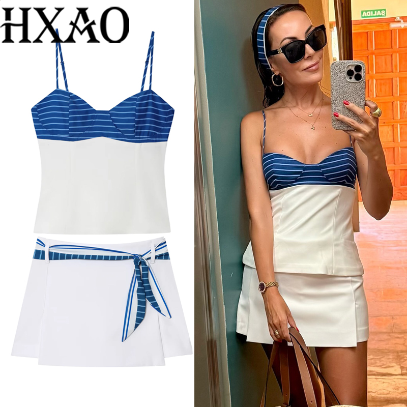 HXAO Gonna da donna a righe co - Corset Top Boned recensione e prezzo