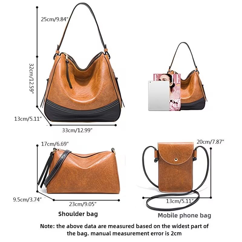 Set di Borse da Donna - Set di - Crossbody Bag Women recensione e prezzo