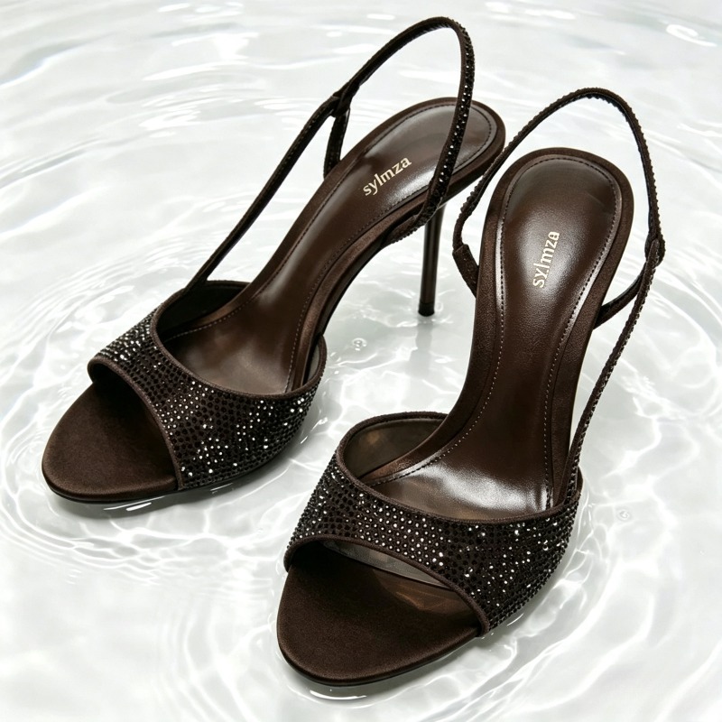 Sandali Slingback con Dettagli - Women'S Fashion Brand Shoes recensione e prezzo
