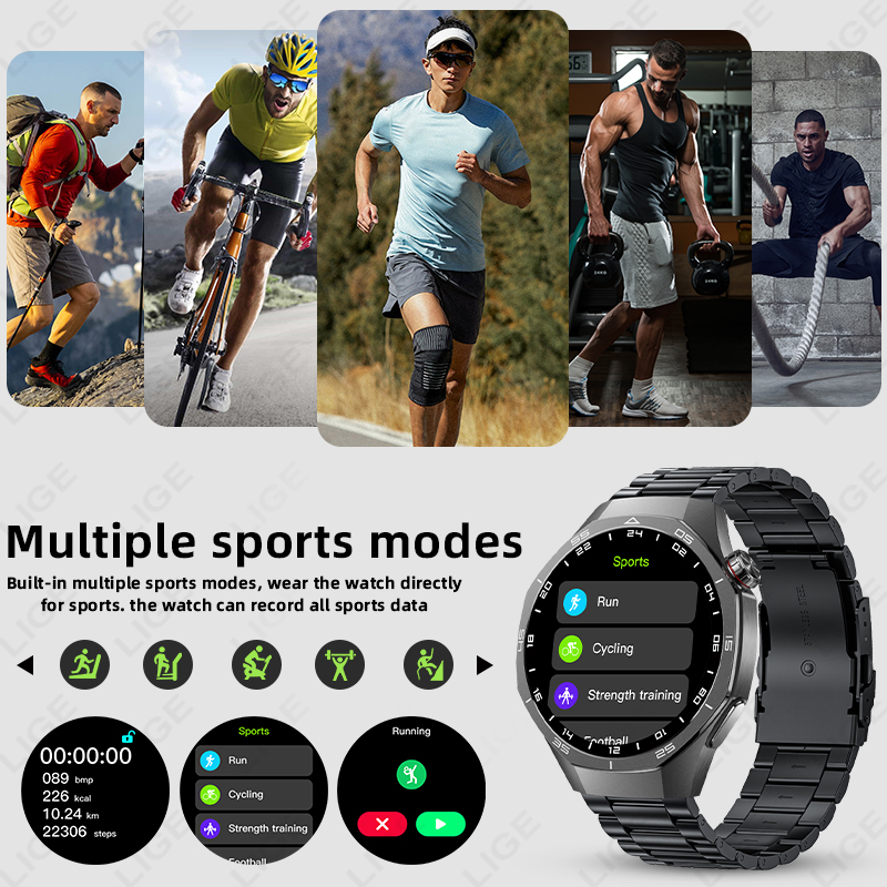 Smartwatch LIGE ECG per Androi - Women Fashion Week 2026 recensione e prezzo