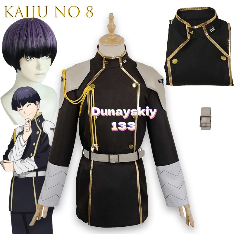 Anime No 8 Kaiju Cosplay Fanta - Belted Shirt Dress recensione e prezzo
