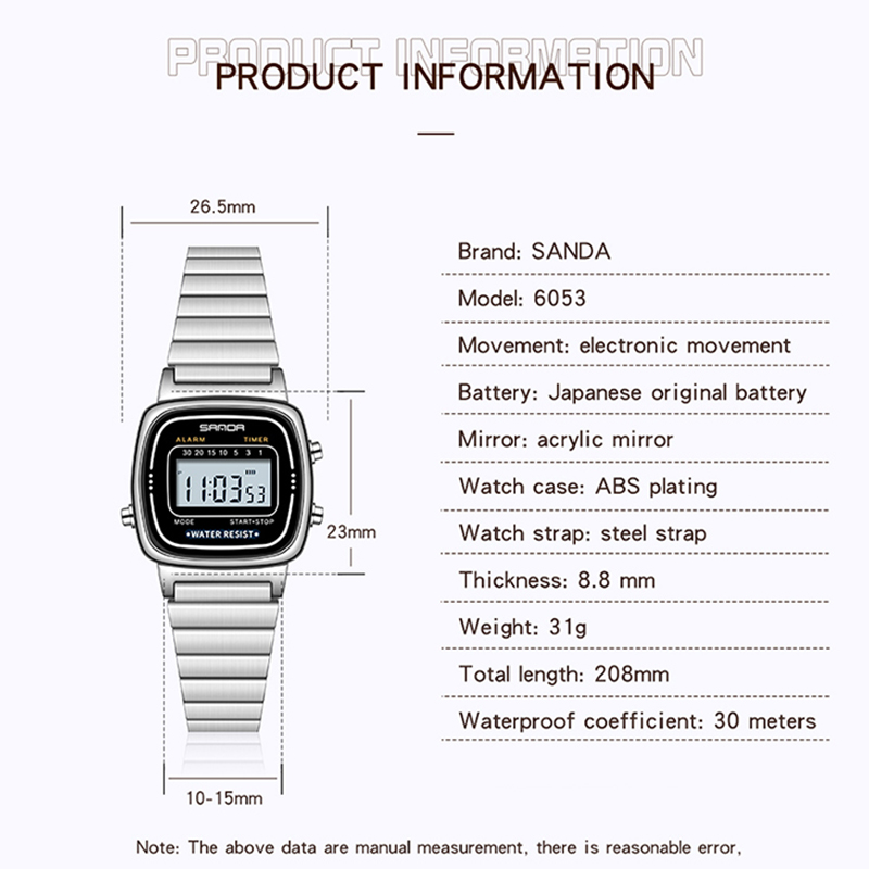 SANDA orologio al quarzo class - Women Fashion Zone recensione e prezzo