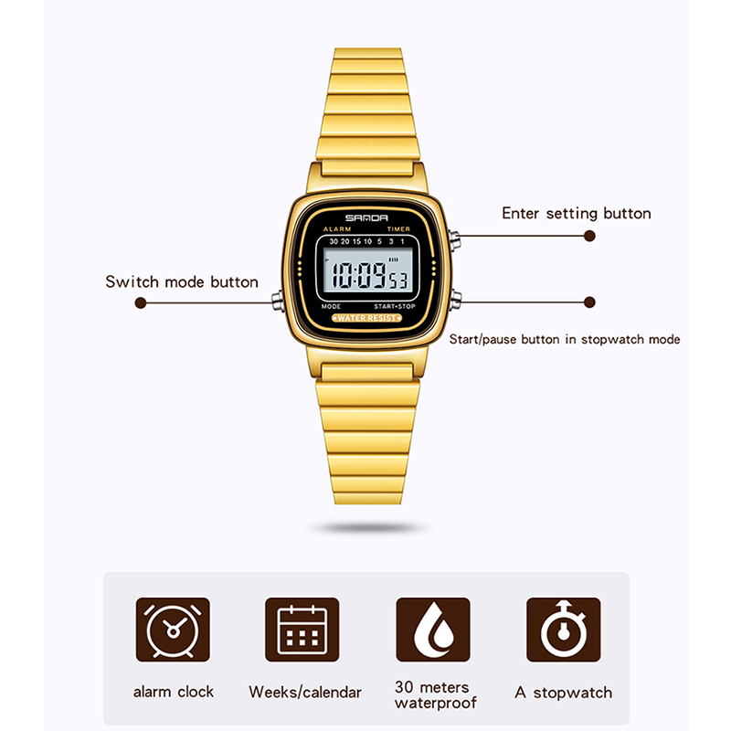 SANDA orologio al quarzo class - Women Fashion Zone recensione e prezzo