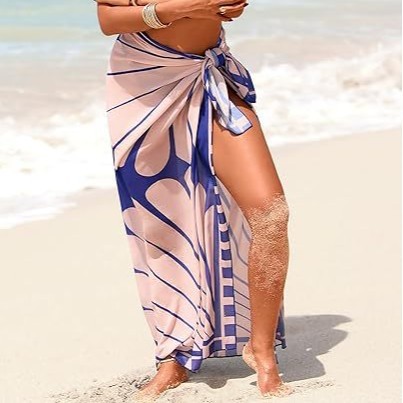 Pareo da Spiaggia Stampato per - Printed Wrap Skirt recensione e prezzo