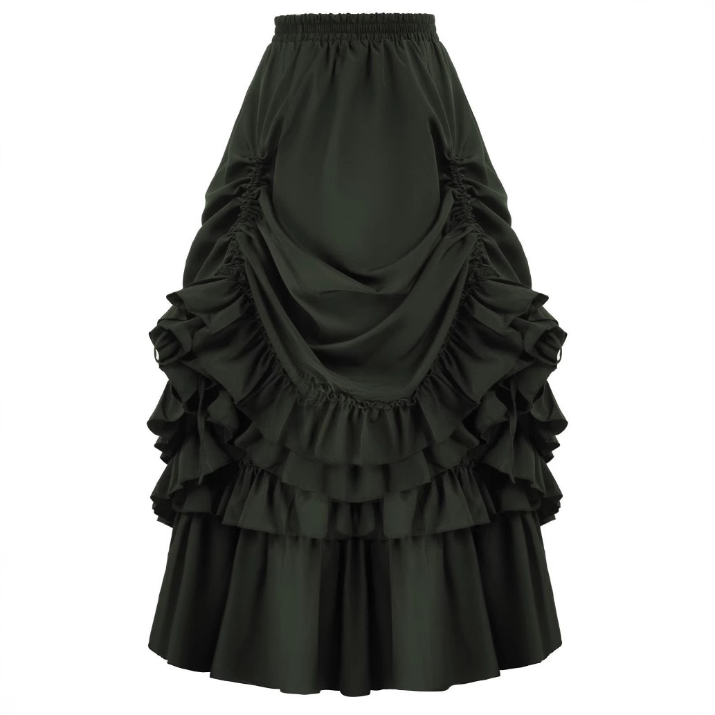 Gonna Corta in Stile Gotico Re - Women'S Fashion Victorian Era recensione e prezzo