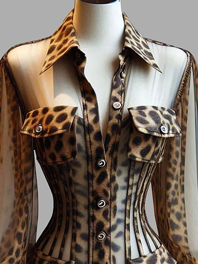 Camicetta da donna a stampa le - Corset Top Boned recensione e prezzo