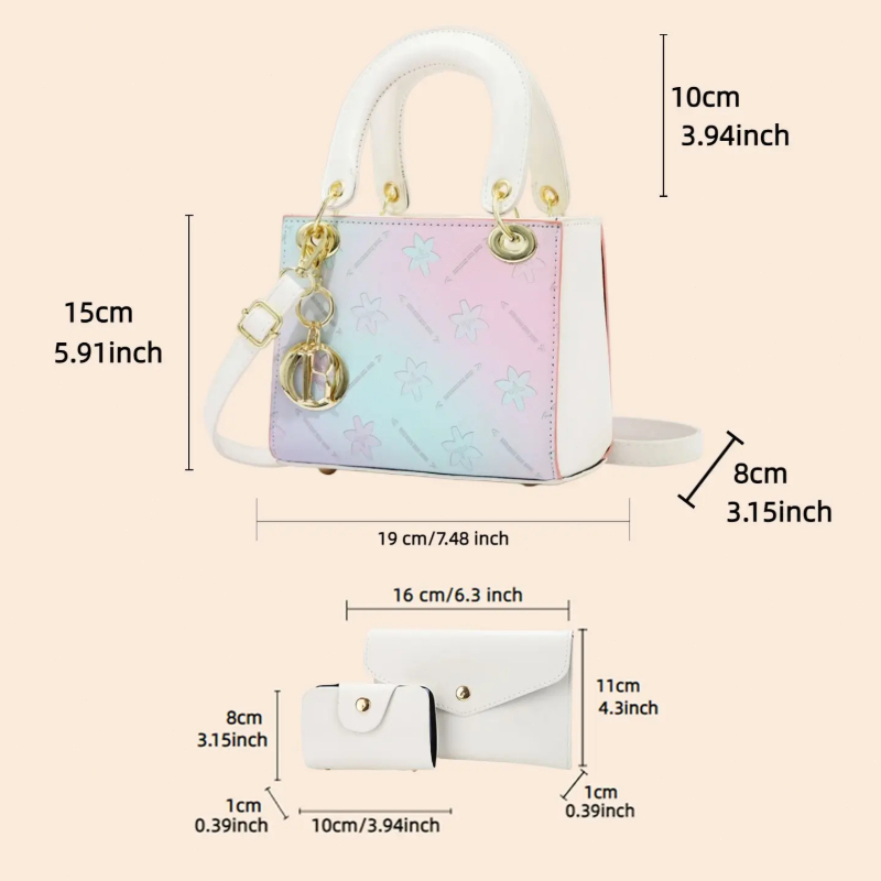 Set di Borse a Tracolla con St - Crossbody Bag Women recensione e prezzo
