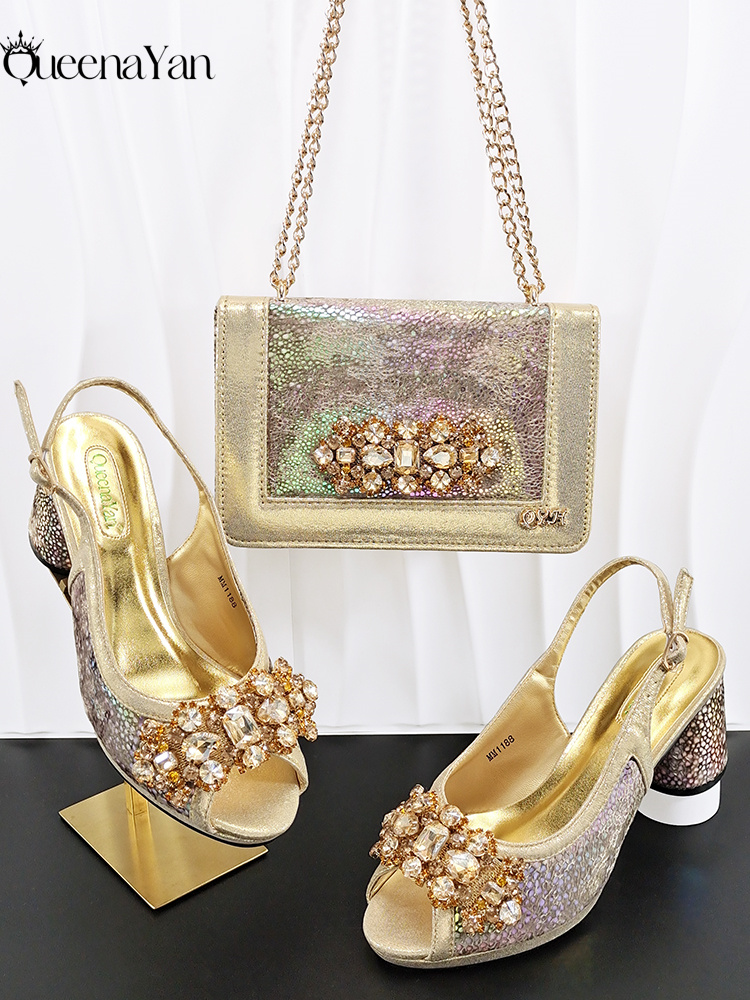 Set Scarpe e Borsa da Festa Qu - Women Fashion Handbags recensione e prezzo