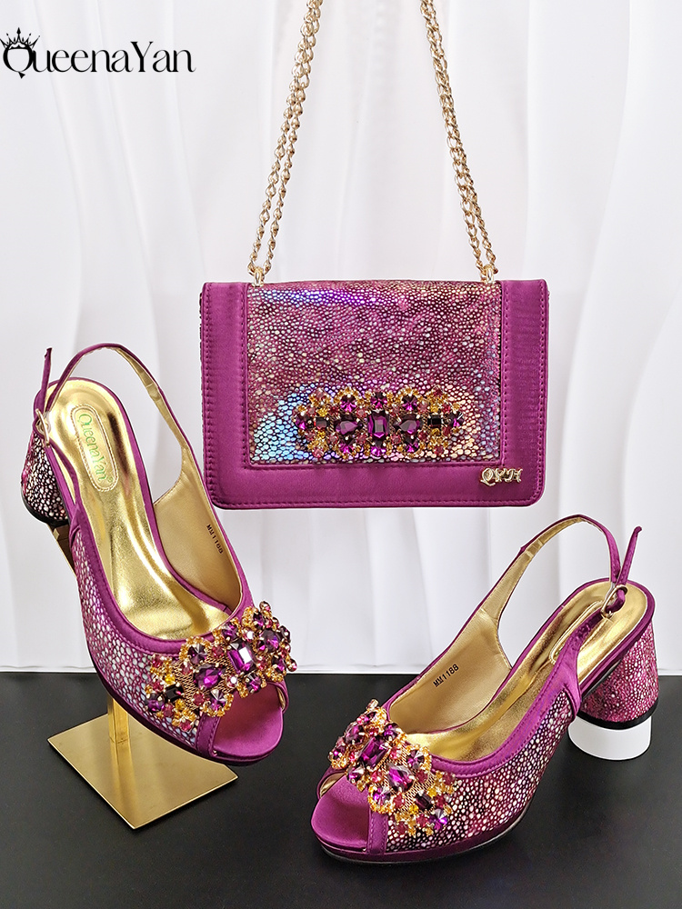 Set Scarpe e Borsa da Festa Qu - Women Fashion Handbags recensione e prezzo