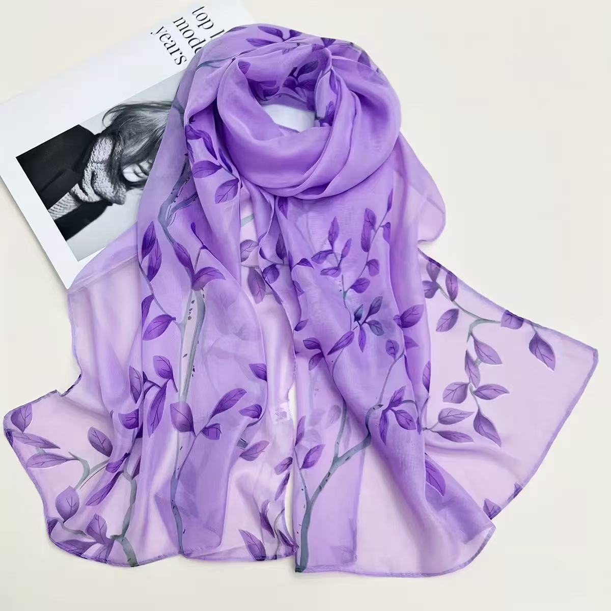 Sciarpa/Stola in Chiffon Effet - Printed Wrap Skirt recensione e prezzo