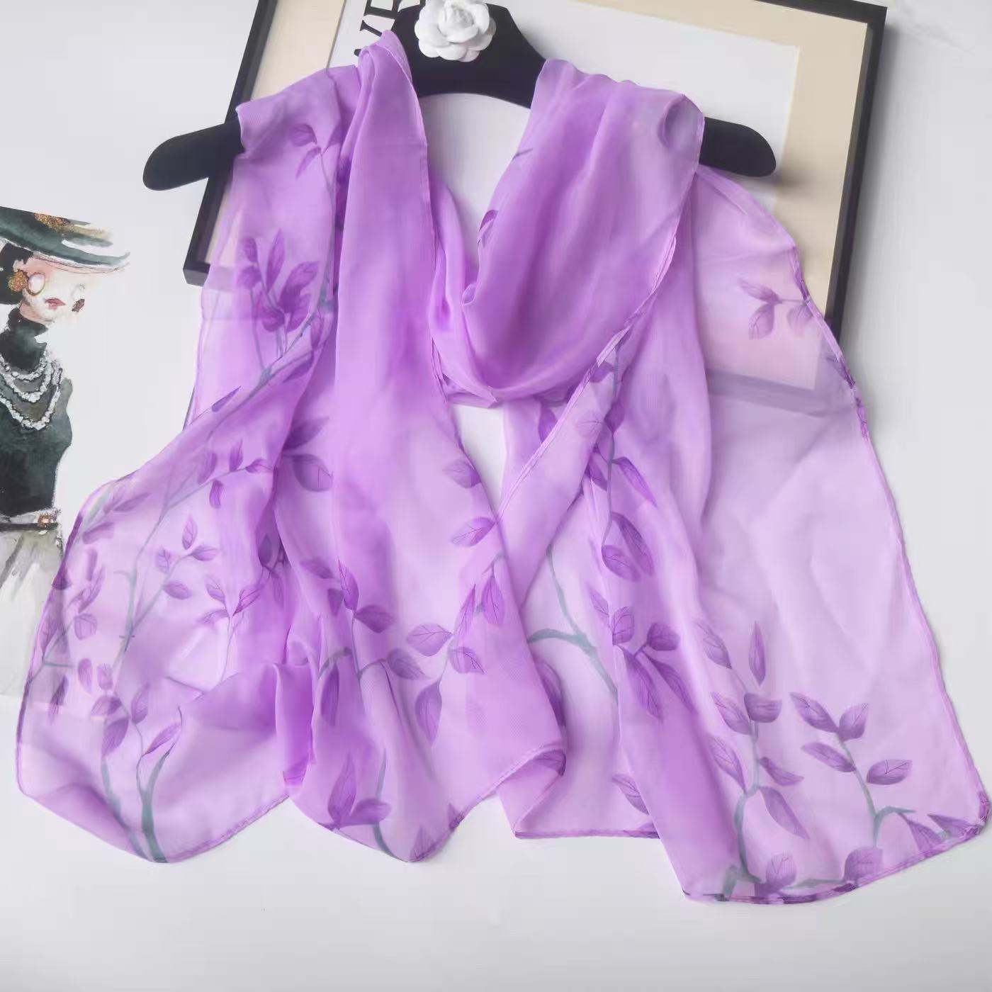 Sciarpa/Stola in Chiffon Effet - Printed Wrap Skirt recensione e prezzo