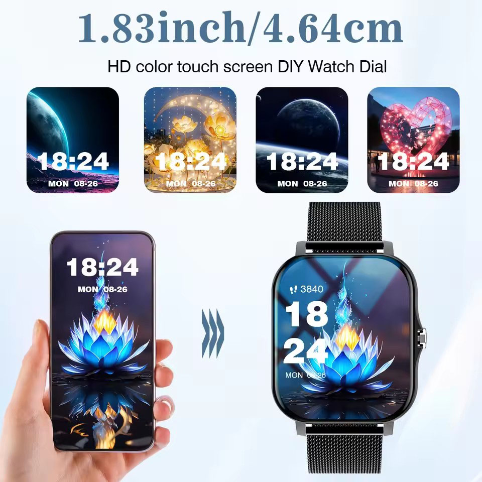 Nuovo Smartwatch 2026 con Chia - Women Fashion Zone recensione e prezzo