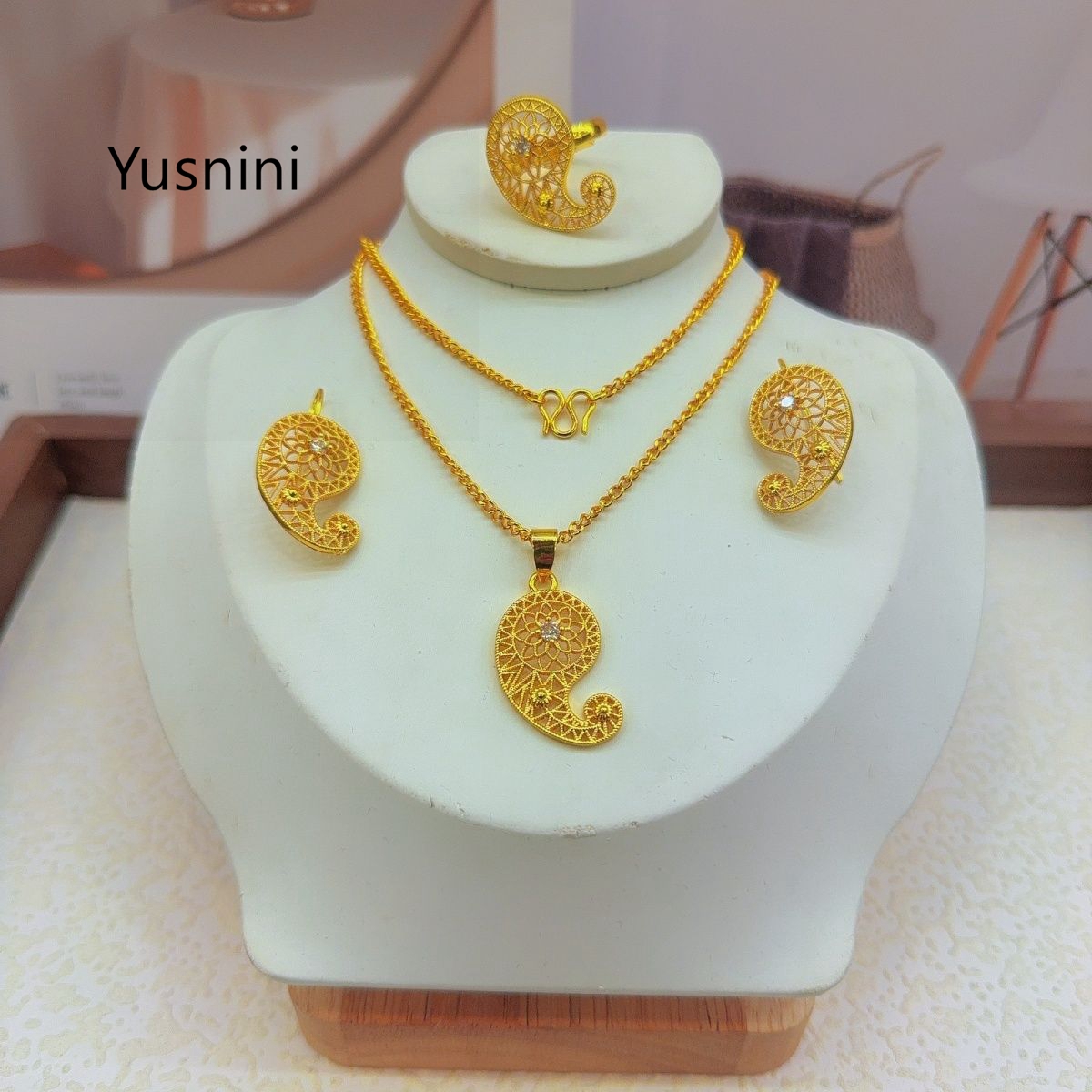 Nuovo Set di Gioielli di Lusso - Women'S Fashion Rings Gold recensione e prezzo