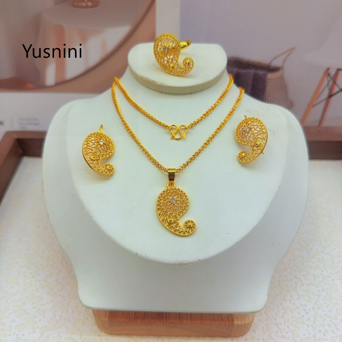 Nuovo Set di Gioielli di Lusso - Women'S Fashion Rings Gold recensione e prezzo