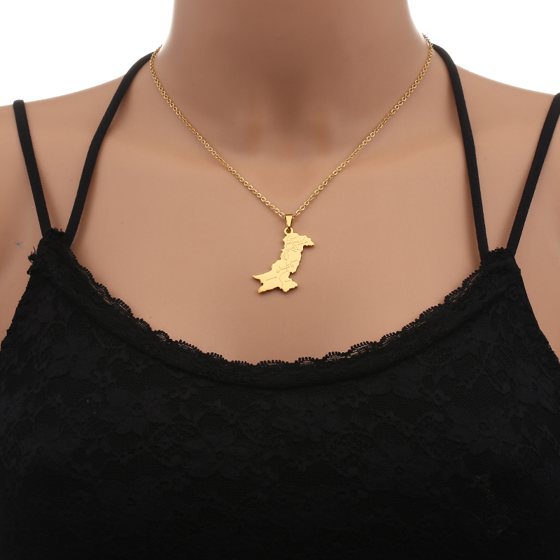 Mappa del Pakistan con collana - Women Fashion Pakistan recensione e prezzo