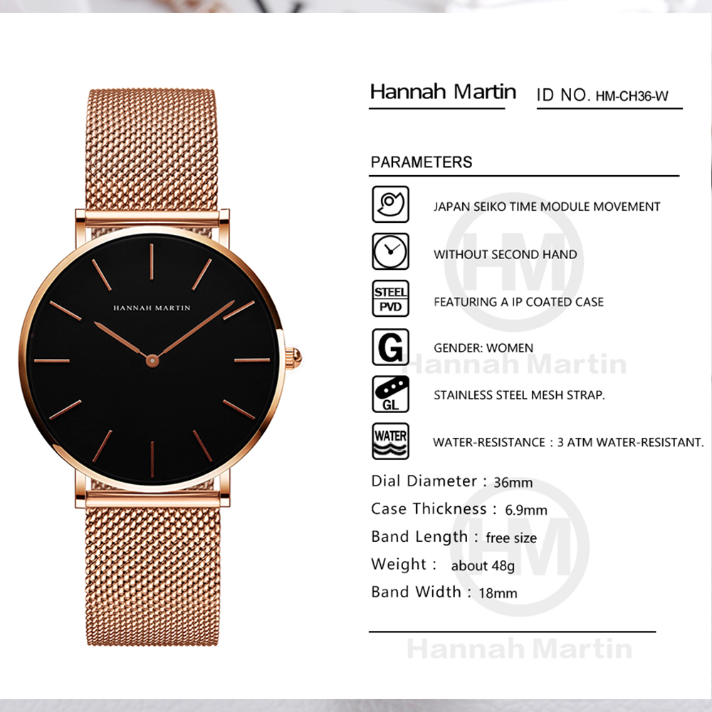 Hannah Martin Top Brand Orolog - Women'S Fashion Digital Watch recensione e prezzo