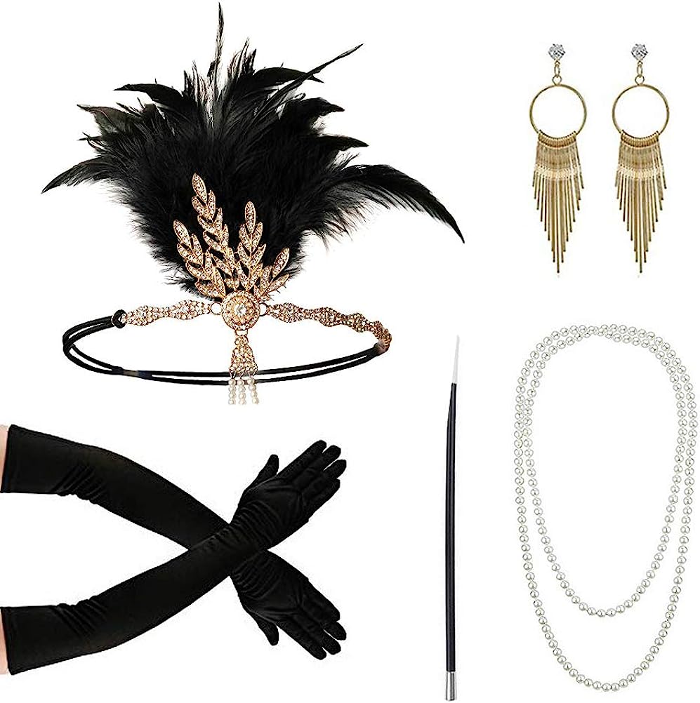 PESENAR anni '20 Moda Flapper  - Women'S Fashion In The 1920S recensione e prezzo