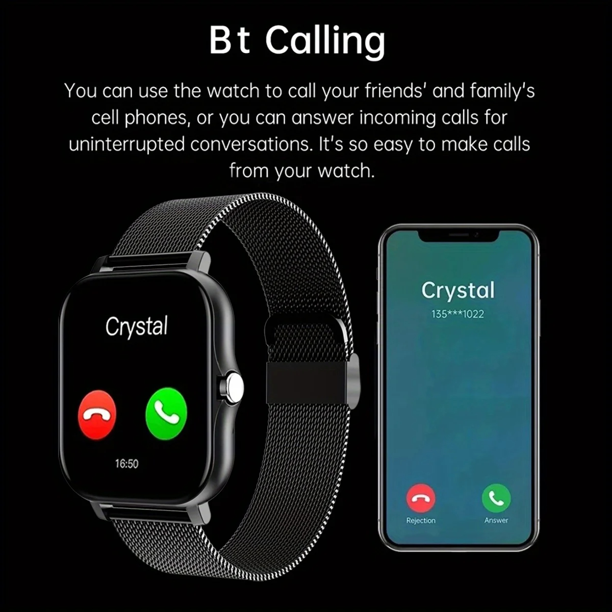 Smart Watch per Android IOS Or - Women Fashion Zone recensione e prezzo