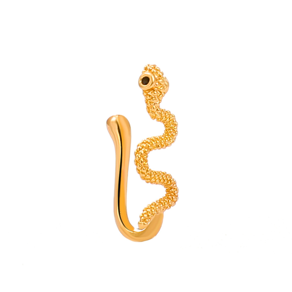 Anello da naso a forma di serp - Women'S Fashion Rings Gold recensione e prezzo