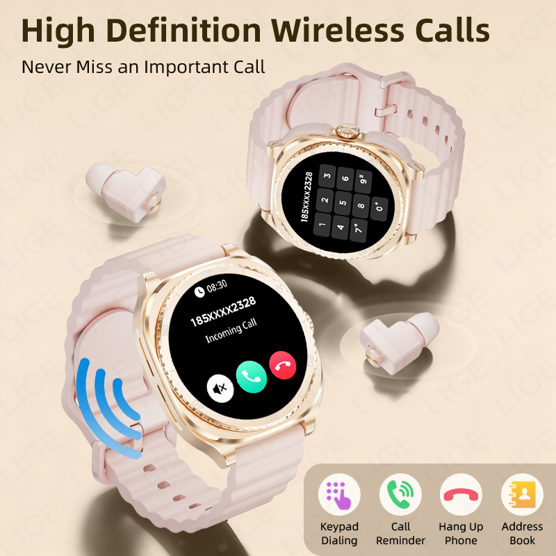 LIGE 2 in 1 Auricolari TWS Sma - Women Fashion Week 2026 recensione e prezzo