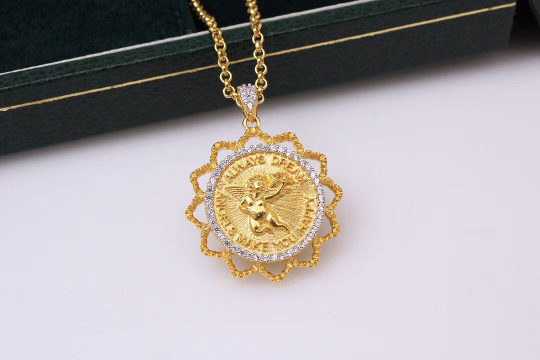 Collana a catena con moneta ro - Women'S Fashion Victorian Era recensione e prezzo