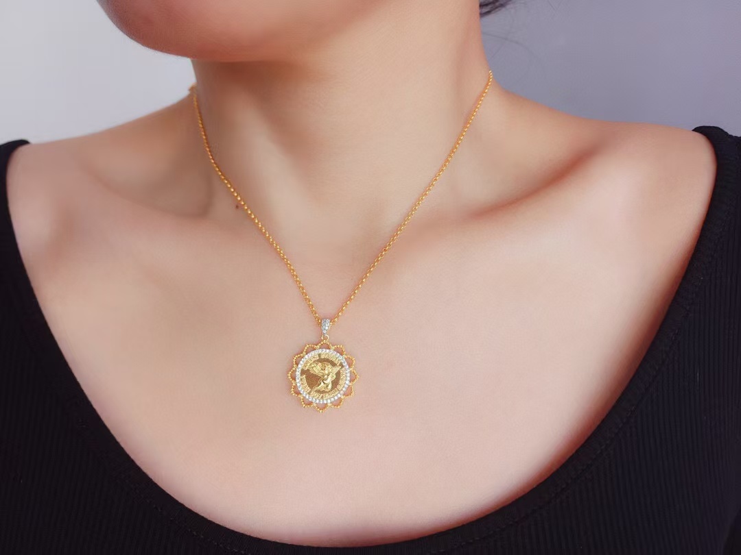 Collana a catena con moneta ro - Women'S Fashion Victorian Era recensione e prezzo