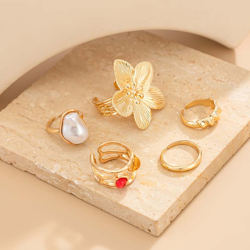Set di Anelli per Piedi Regola - Women'S Fashion Rings Gold recensione e prezzo