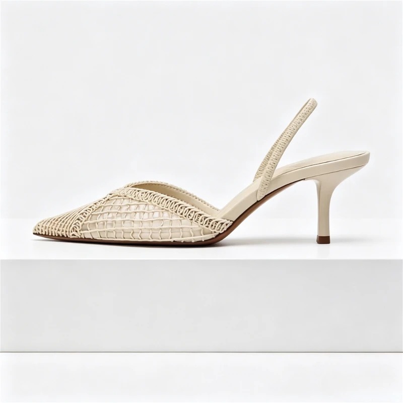 Sandali con tacco intrecciato  - Women'S Fashion Brand Shoes recensione e prezzo