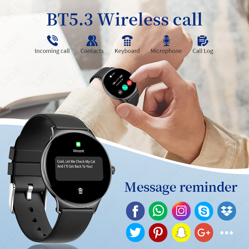 LIGE Smartwatch Ultra Sottile  - Women Fashion Week 2026 recensione e prezzo