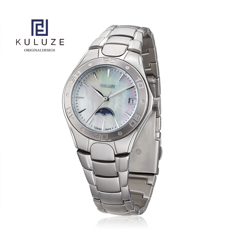 KULUZE Titanium Lady Watch Swi - Women'S Fashion Digital Watch recensione e prezzo