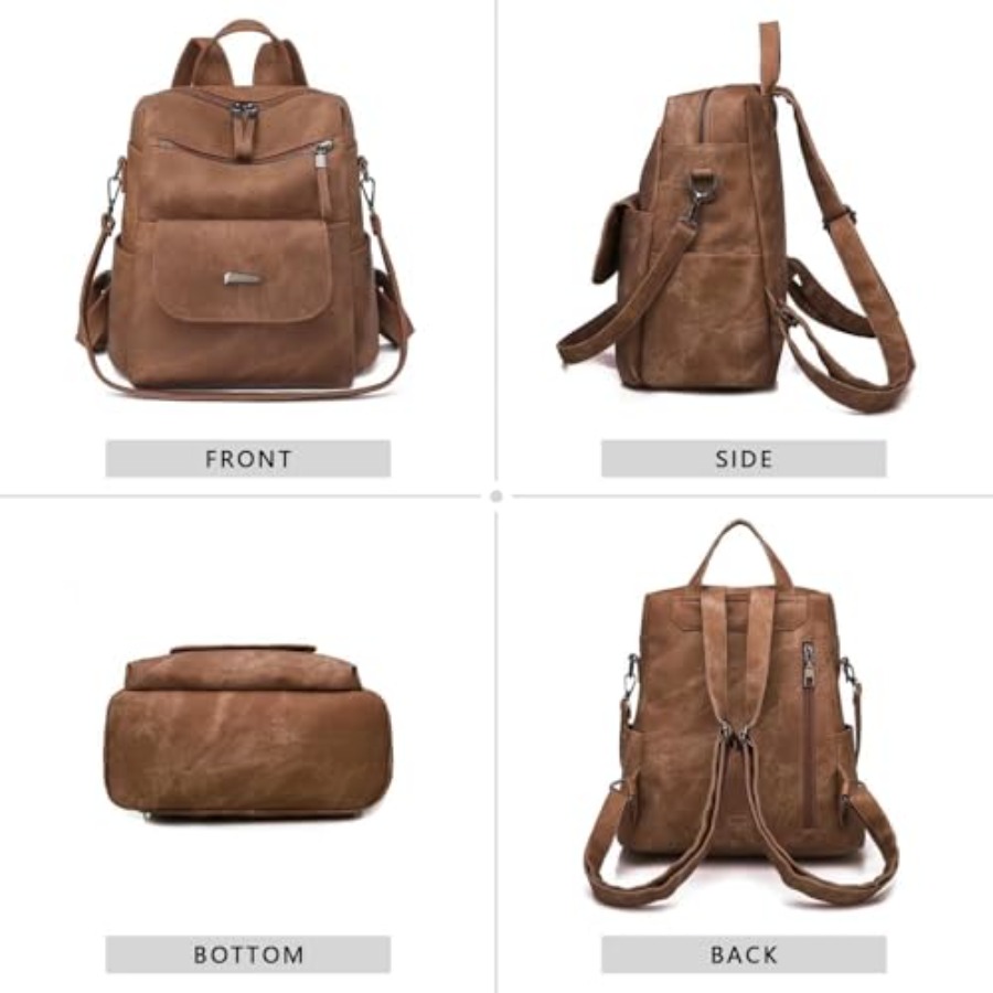Zaino in Pelle PU per Donne, B - Women Fashion Handbags recensione e prezzo