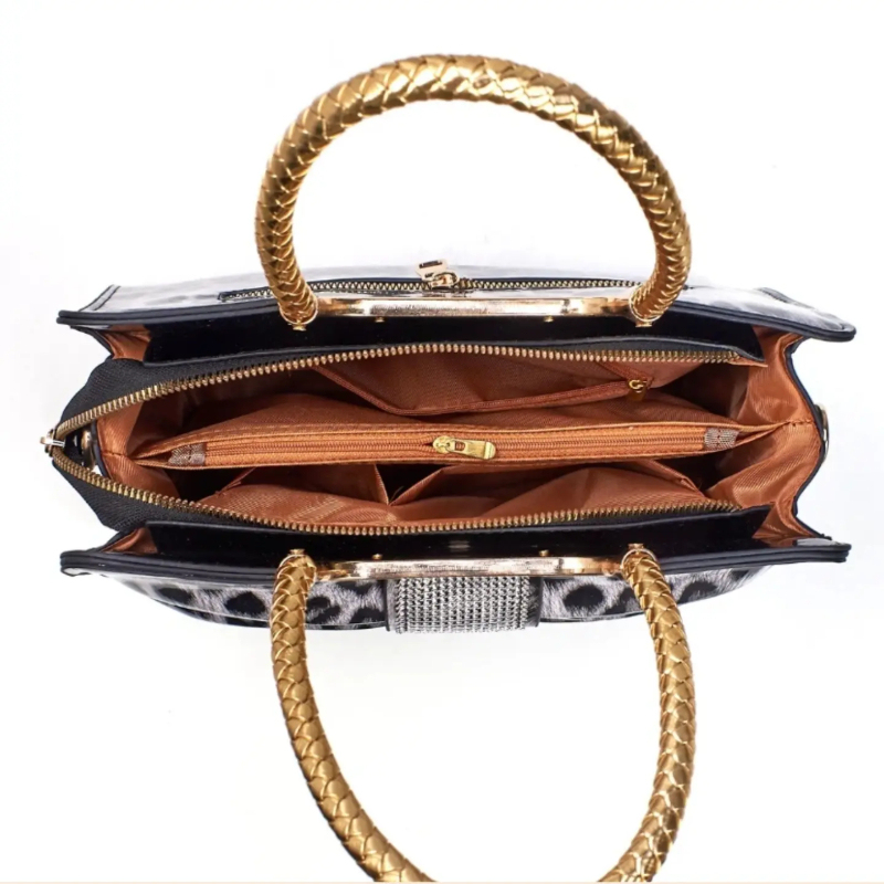 Borsa da Donna con Motivo Leop - Crossbody Bag Women recensione e prezzo
